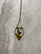 Load image into Gallery viewer, Labradorite Geometric Diamond