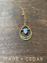 Load image into Gallery viewer, Rainbow Moonstone Phases