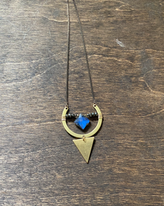 Labradorite Geometric Horseshoe