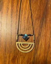 Load image into Gallery viewer, Labradorite Rainbow Loop
