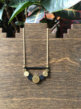 Load image into Gallery viewer, Brass Circles Necklace
