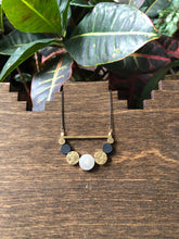 Load image into Gallery viewer, Brass Circles Necklace 3

