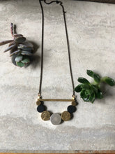 Load image into Gallery viewer, Brass Circles Necklace 3
