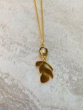 Load image into Gallery viewer, Labradorite Plant Necklace
