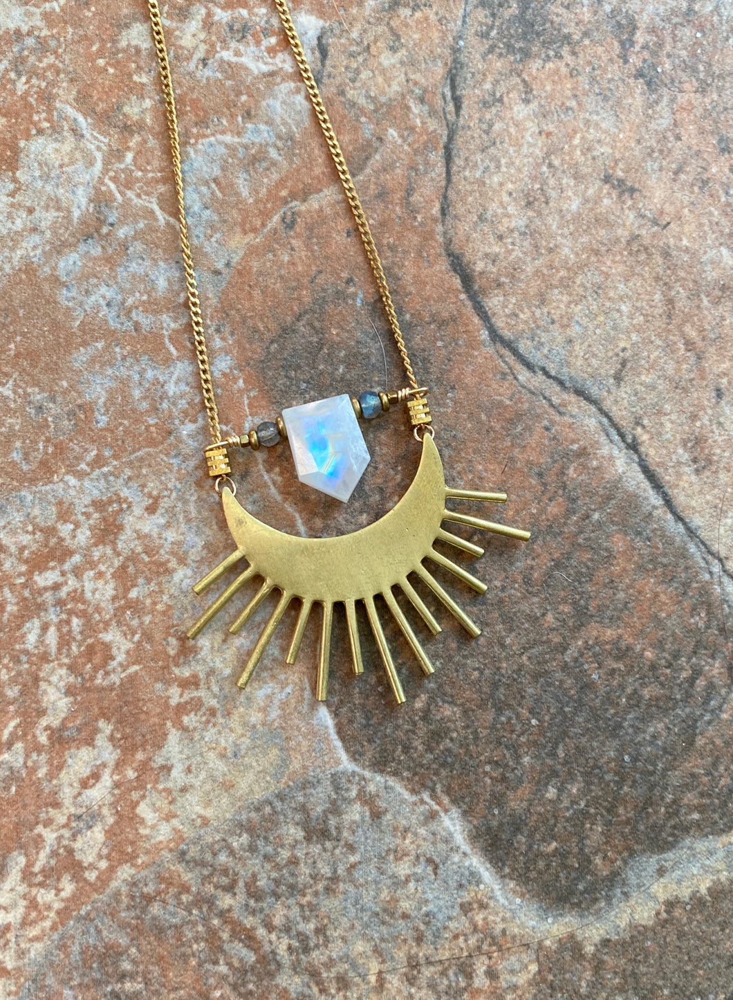 Rainbow Ray Necklace