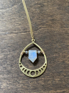 Rainbow Moonstone Phases