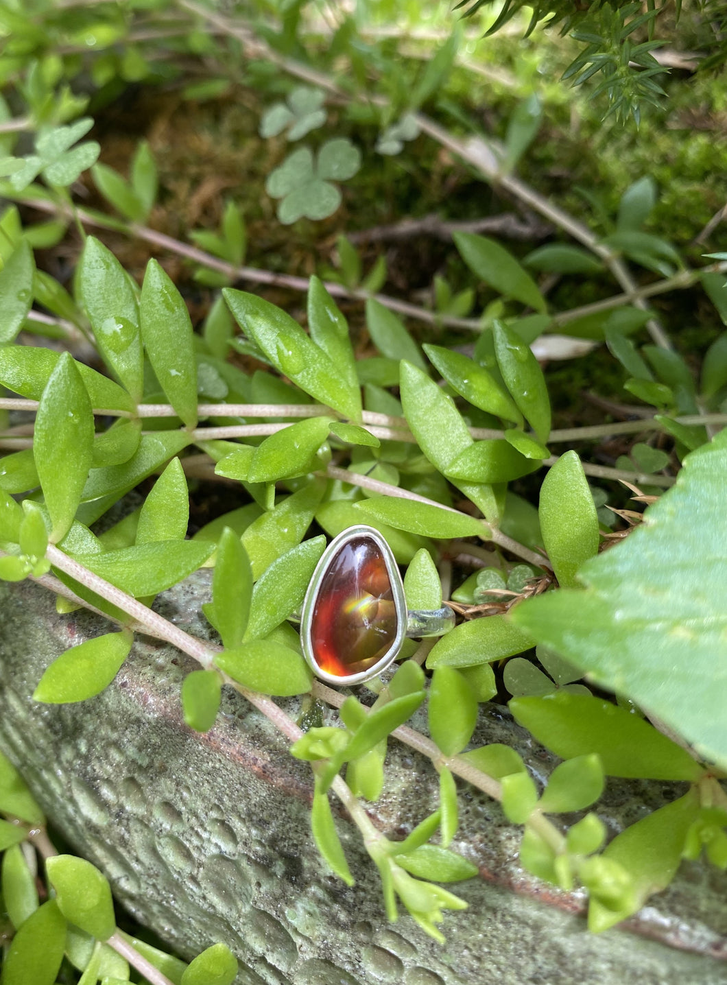 Mexican Fire Agate sz 7
