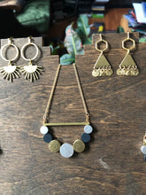 Load image into Gallery viewer, Mixed Metal Loop Necklace 2
