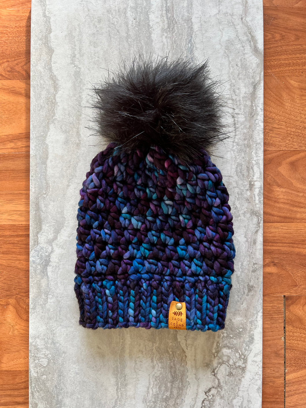 Delphinium Hat