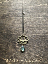 Load image into Gallery viewer, Lotus Necklace
