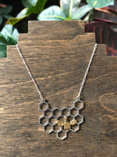 Load image into Gallery viewer, Honeybee Necklace (matte gold bee)
