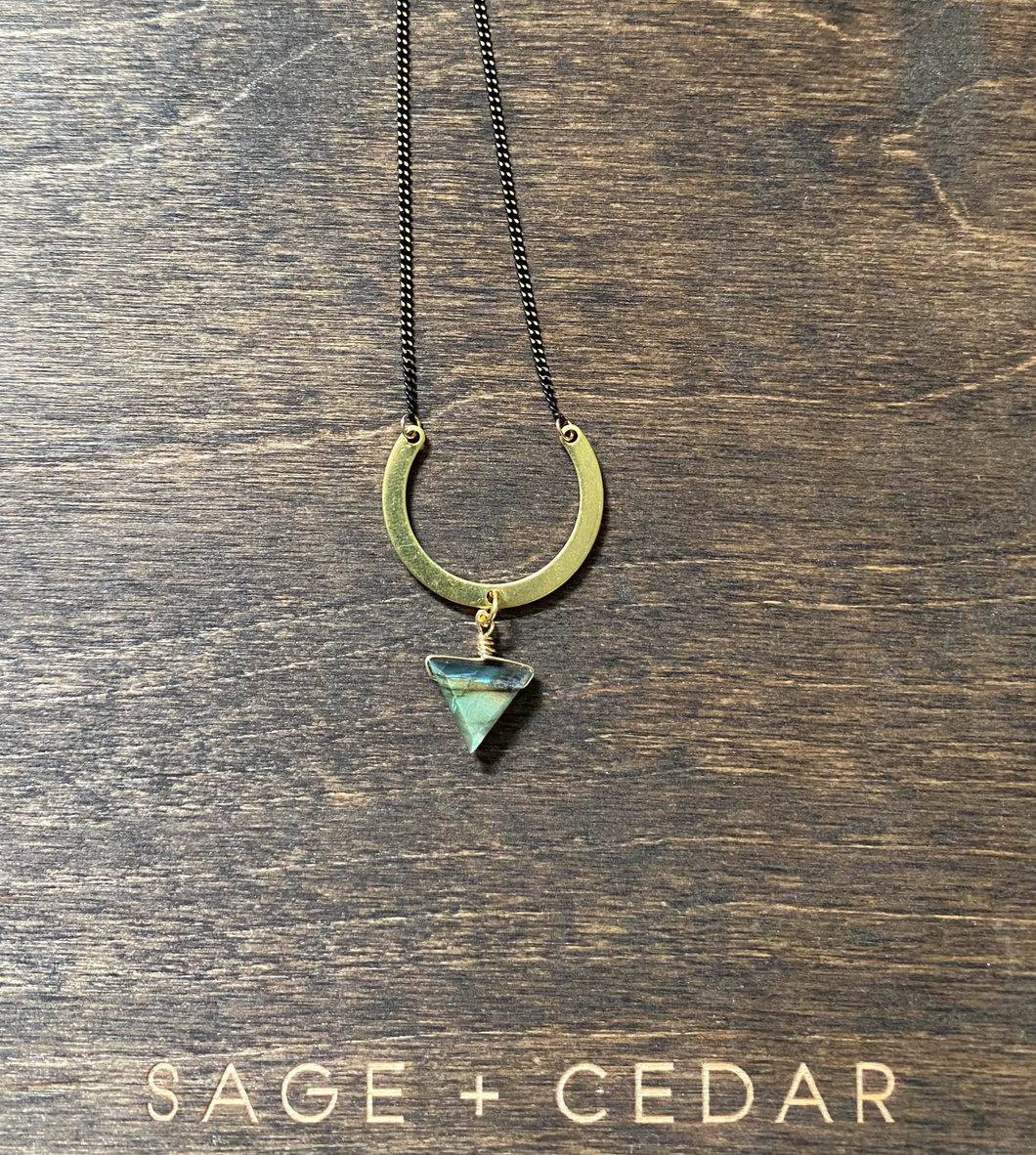 Labradorite Horseshoe